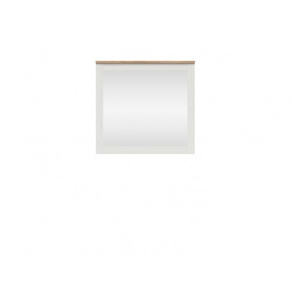 Speil Loksa 96x91 cm - Hvit - Eikelook