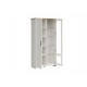 Vitrine Loksa 102x201 cm - Hvit - Eikelook