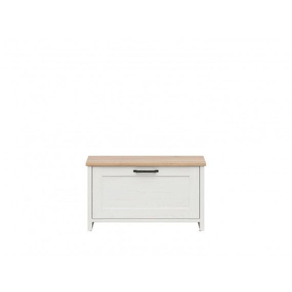 Skoskap Loksa 85x49 cm - Hvit - Eikelook