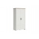 Garderobe Loksa 102x201 cm - Hvit - Eikelook