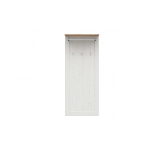 Veggpanel Loksa 59x143 cm - Hvit - Eikelook