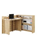 Work Concept skrivebord 115/136 cm - Sammenleggbart skrivebord - Trelook