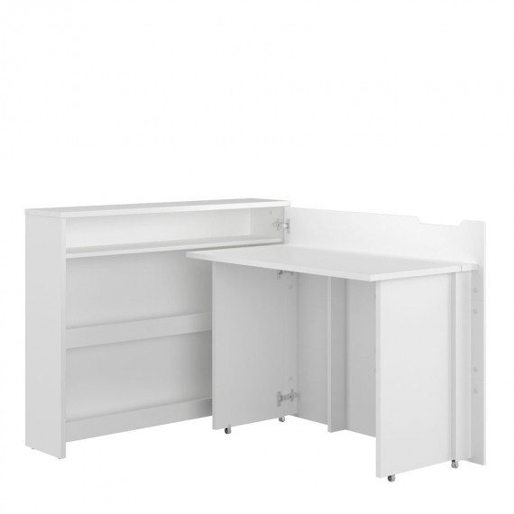 Skrivebord Work Concept 115/136 cm - Sammenleggbart skrivebord 