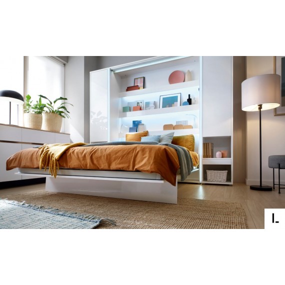 Skap til Bed Concept skapseng - Grå matt