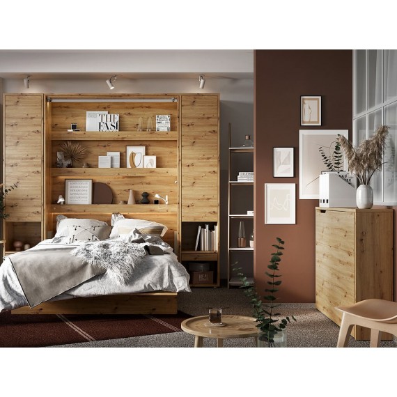 Skap 2D til Bed Concept skapseng - Trelook
