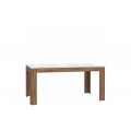 Spisebord Saint Tropez 160 - 207 cm - Brun Eik - Hvit