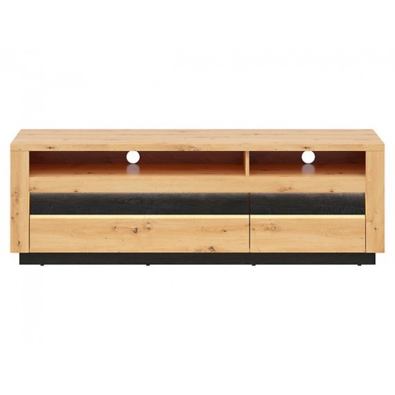 Tv-benk Ostilla 161x54 cm - Trelook - med belysning