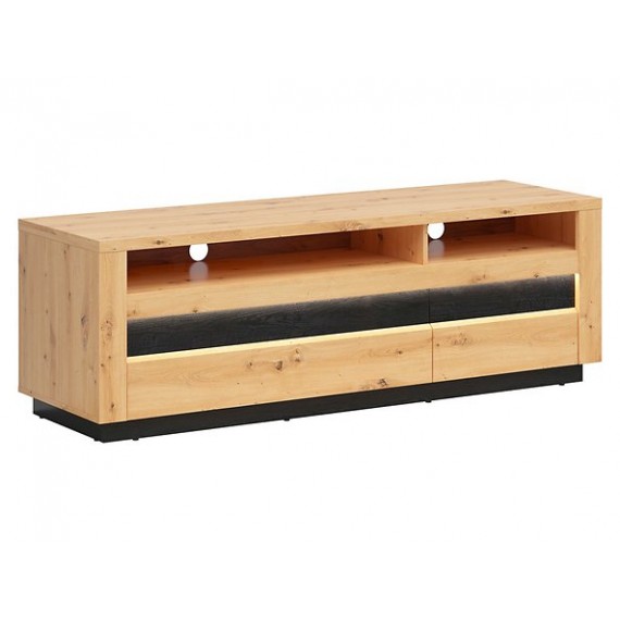 Tv-benk Ostia 161x54 cm - Trelook - med belysning