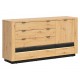 Skjenk Ostia 161x85 cm - Trelook - med belysning