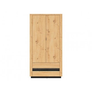 Garderobe Ostilla 101x200 cm - Trelook - med belysning