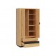 Garderobe Ostia 101x199 cm - Trelook - med belysning