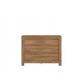 Kommode Gent 115x85cm - eik stirling - 3 skuffer