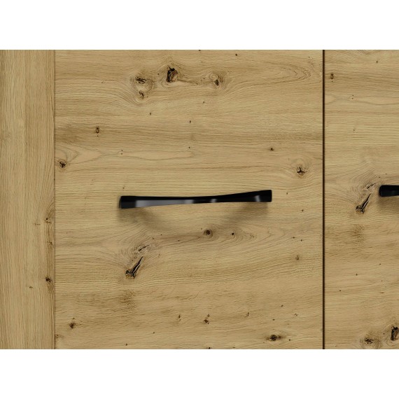 Garderobe Artisa 92x200 cm - Eikelook - 2 dører