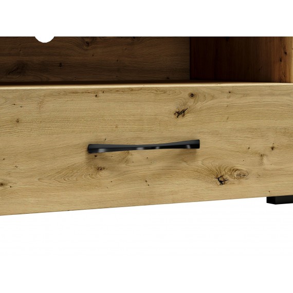 TV-benk Artisa 150x52 cm - eikelook - 2 skuffer