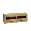 TV-benk Artisa 150x52 cm - eikelook - 2 skuffer