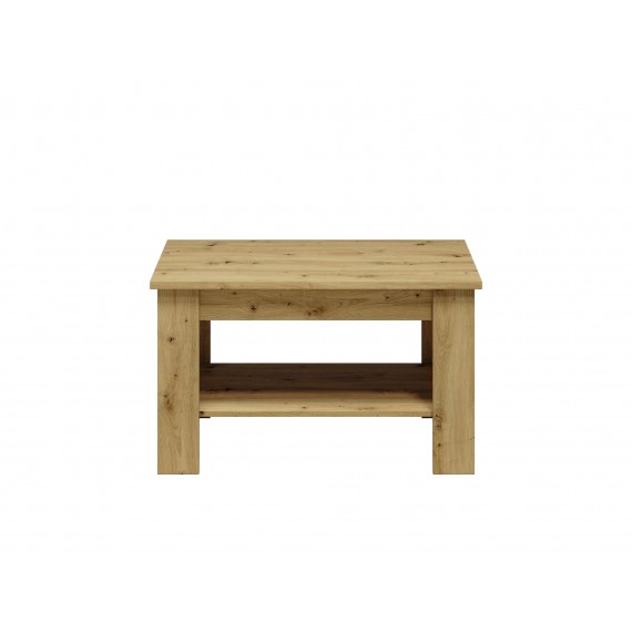 Sofabord med hylle Artisa 96x57 cm - Eikelook