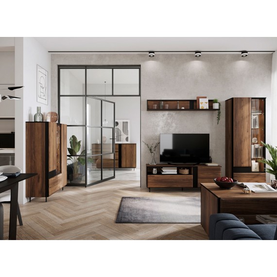 TV-benk Borga 155x55 cm - Eikelook