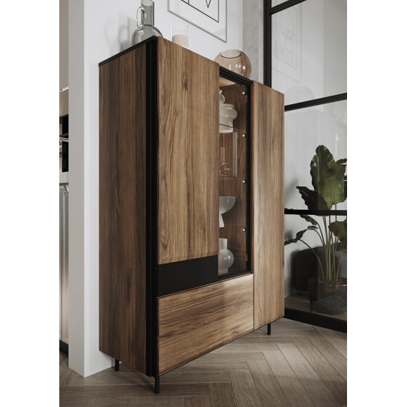 Vitrineskap Borga 100x143 cm - Eikelook