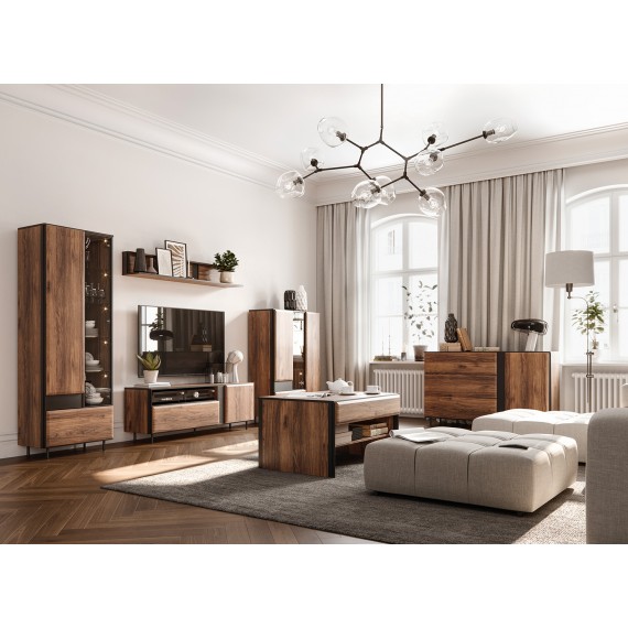 Sofabord Borga 100x55 cm - Eikelook