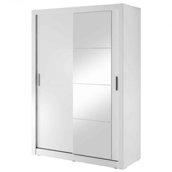 Garderobeskap Arti 150x215 cm - hvit matt
