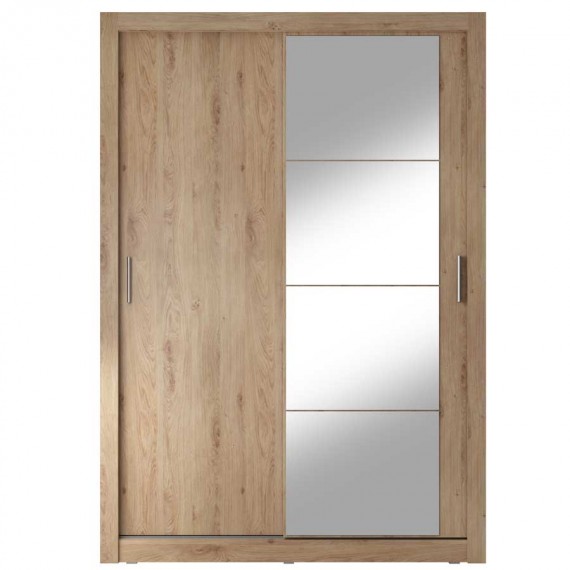 Garderobeskap Arti 150x215 cm - eik shetland