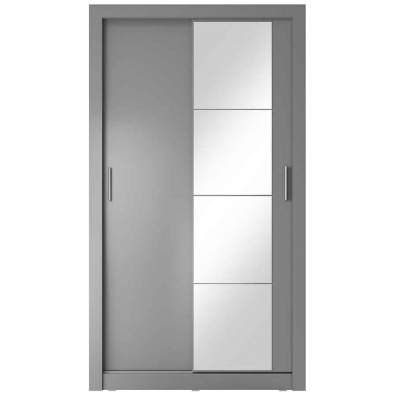 Garderobeskap Arti 120x215 cm - grå