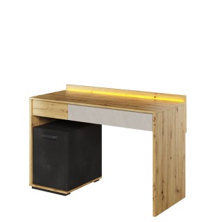 Skrivebord Qubic 120 x 82 cm - Trelook - LED
