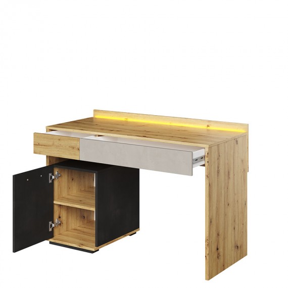 Skrivebord Qubic 120 x 82 cm - Trelook - LED