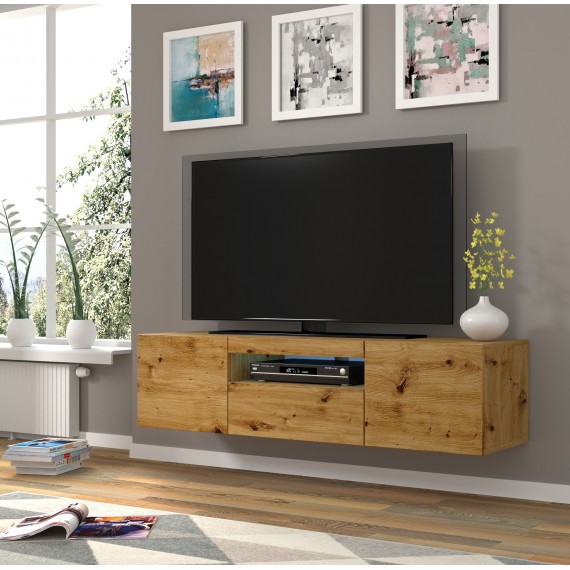 TV-benk Aura 150x42 cm - Eik Artisan