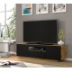 TV-benk Aura 150x42 cm - Eik Artisan - Svart matt