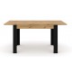 Spisebord Nuka 120-160 cm - eik artisan