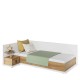 Seng Simi 90x200 cm - med madrass
