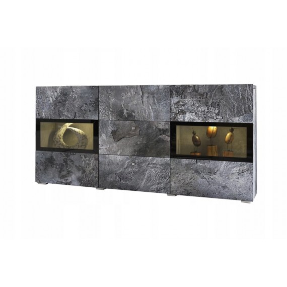 Skjenk Baros 132 cm - Steinlook