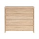 Kommode KASPIAN 105x92 cm - eik sonoma - 4 skuffer