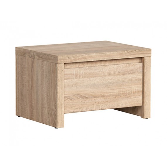 Nattbord KASPIAN 51x34 cm - eik sonoma - 1 skuff