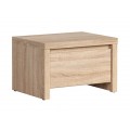 Nattbord KASPIAN 51x34 cm - eik sonoma - 1 skuff