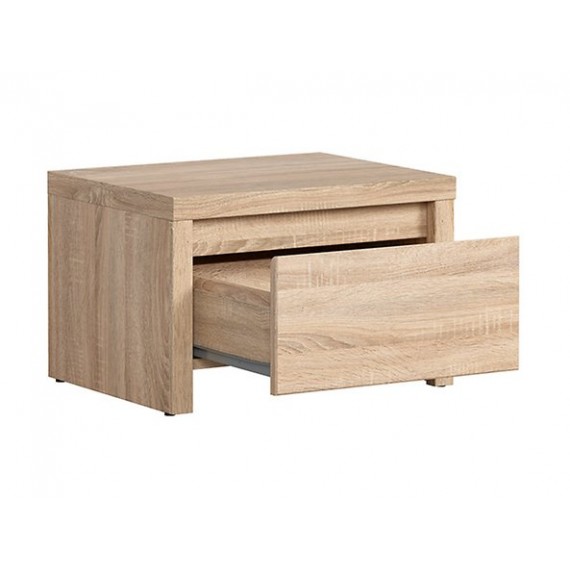 Nattbord KASPIAN 51x34 cm - eik sonoma - 1 skuff