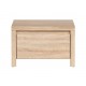 Nattbord KASPIAN 51x34 cm - eik sonoma - 1 skuff