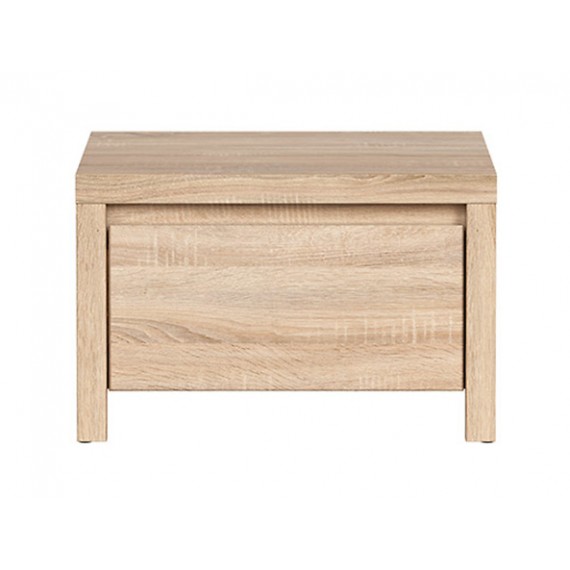 Nattbord KASPIAN 51x34 cm - eik sonoma - 1 skuff
