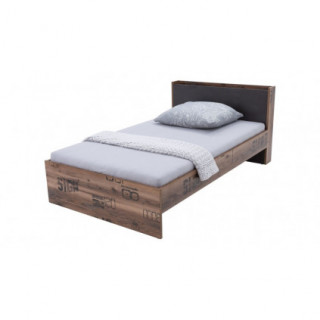 Seng Fargo 90x200 cm - Grå - Trelook