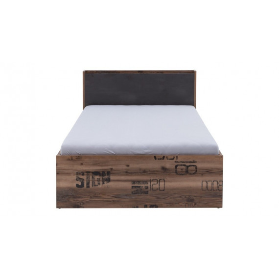 Seng Fargo 90x200 cm - Grå - Trelook