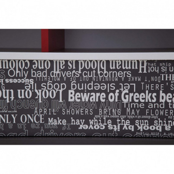 Reol Philosophy 55x198 cm - 1 skuff