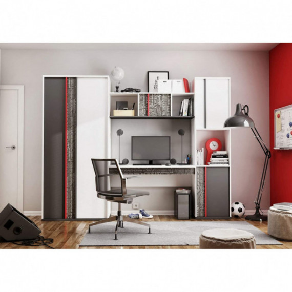 Reol Philosophy 55x198 cm - 1 skuff