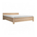 Seng KASPIAN 160x200 cm - eik sonoma