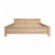 Seng Matera 160x200 cm - Eik sonoma