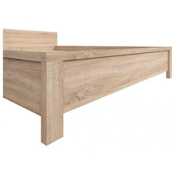 Seng KASPIAN 160x200 cm - eik sonoma