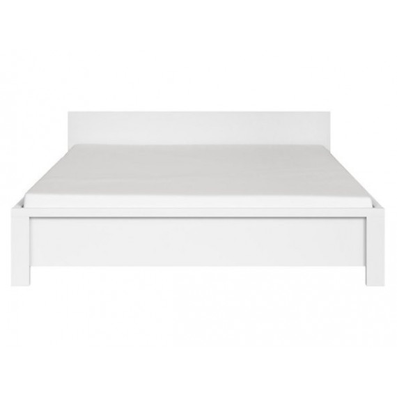 Seng Saga 160x200 cm - Hvit matt