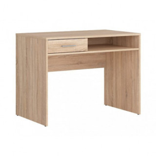 Skrivebord Zoom 100x76 cm - Eik sonoma - 1 skuff