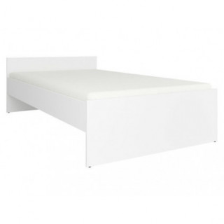 Seng Nepo  120x200 cm - Hvit matt