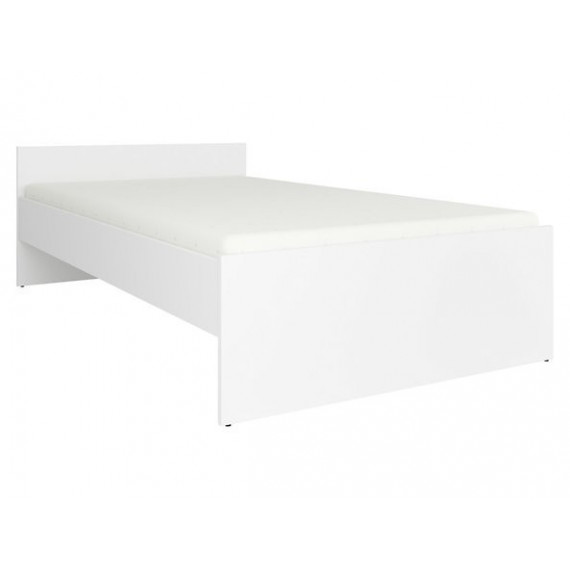 Seng Nepo  120x200 cm - Hvit matt
